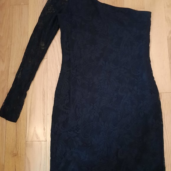 Little Black Lacy Dress - Picture 2 of 3